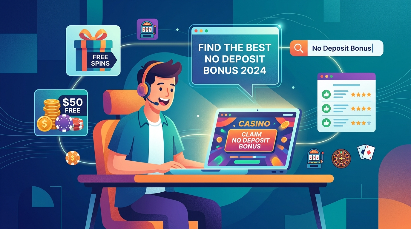 រូបភាពបង្ហាញពីការស្វែងរក casino bonus no deposit ល្អបំផុត