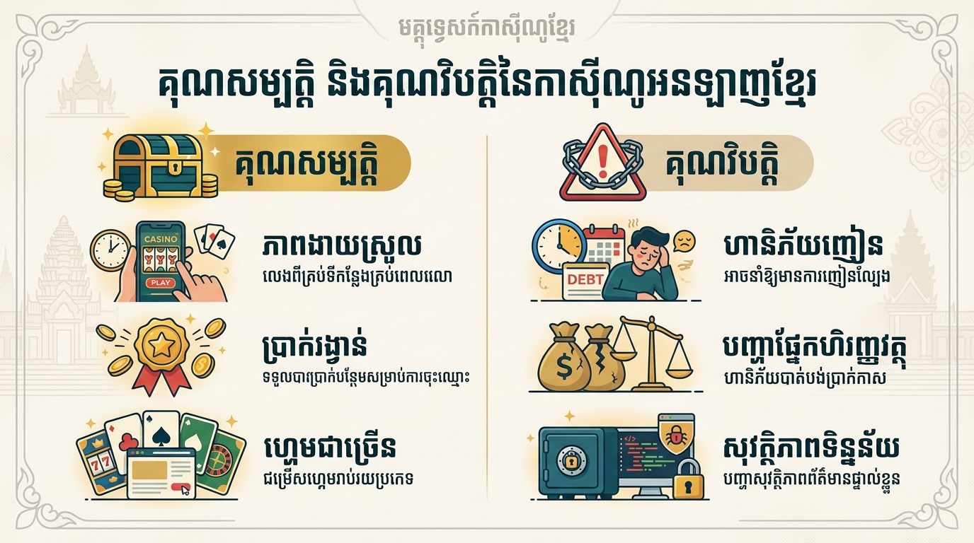 Choosing a reliable khmer casino online platform