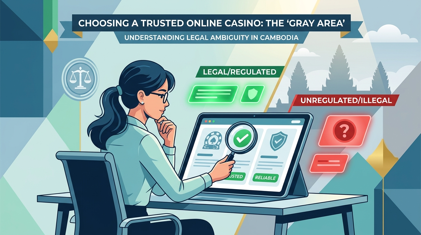 ការជ្រើសរើស legal online casino cambodia ដែលគួរឱ្យទុកចិត្ត (តំបន់ប្រផេះ)